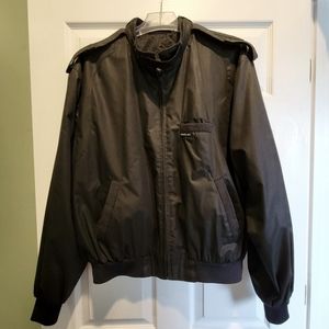 Vintage 80s original Members Only Classic windbreaker Black size 44